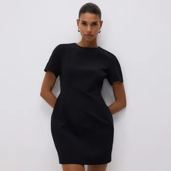 Dámské šaty Reserved - Mini šaty - černý - 793HR-99X - 793HR-99X-M