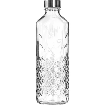 Lahev zdobená se zátkou 1000 ml čirá | Zavarovacisklo.cz Počet kusů v balení: 1