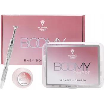 Lak na nehty Aplikátor Victoria Vynn sada pro stylizaci baby boomer bílá