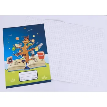 Sešit Sešit 4210 B na matematiku A4 čtvereček 10x10 papírny Brno