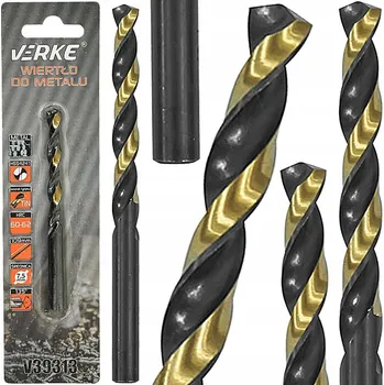 Vrták Vrták do kovu HSS s titanovým povlakem 7,5 mm, Verke V39313