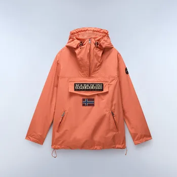 Pánská větrovka Napapijri Rainforest NP0A4G7FA691 oranžová XS