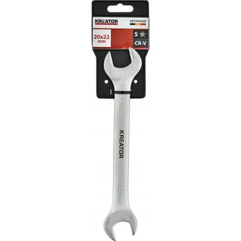 Klíč Kreator KRTH30208 - Oboustranný klíč otevřený 20x22 -225mm