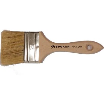 Malířský štětec Spokar Štětec plochý 9020 Natur vel.2,5''