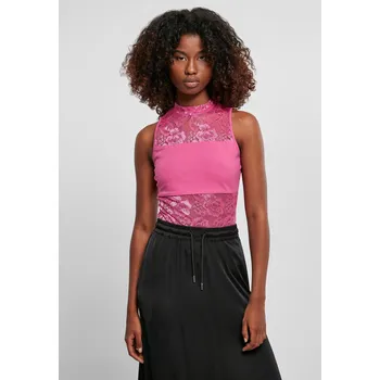 Body Dámské krajky Body jasně fialové Urban Classics růžová 2545511