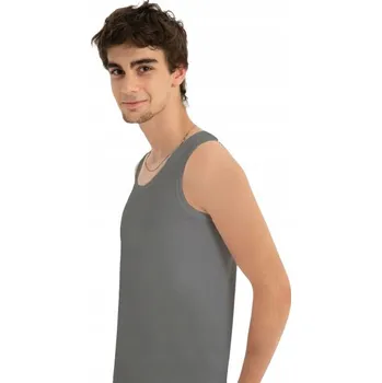 Pánské tílko Pánské tílko šedé BAVLNA vel. M