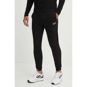 Bavlněné tepláky EA7 Emporio Armani PJVRZ.8NPP66.0208 černá 99X, vel. XXXL