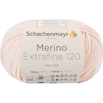 Příze Schachenmayr Merino Extrafine 120 00124 Pletací příze