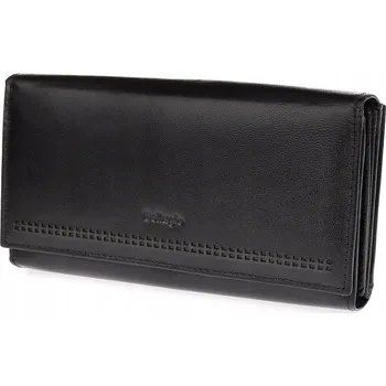 Peněženka Bellugio dámská peněženka z pravé kůže černá