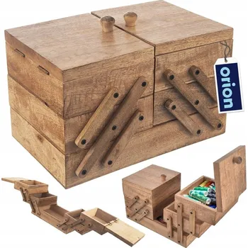 Úložný box Box na nitě NICIARKA, organizér, šperkovnice na nitě, šicí potřeby a drobnosti