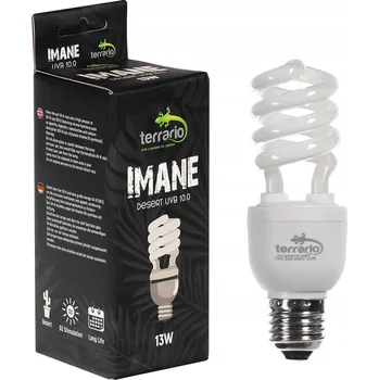 Osvětlení do terária UVB 10.0 13W ZÁŘIVKA DO TERÁRIA PRO PLAZY SPIRÁLOVÁ