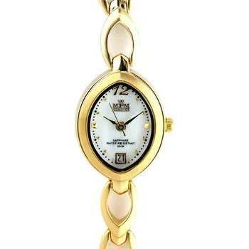 Hodinky Dámské hodinky MPM Quality W02M.10395.A - ocelové pouzdro - bílý ciferník