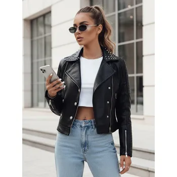 Dámský křivák Dámská černá bunda křivák TRUCCO Dstreet Barva: černá, Velikost: L