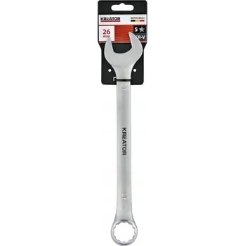 Klíč Kreator KRTH30421 - Oboustranný klíč očko/otevřený 26mm