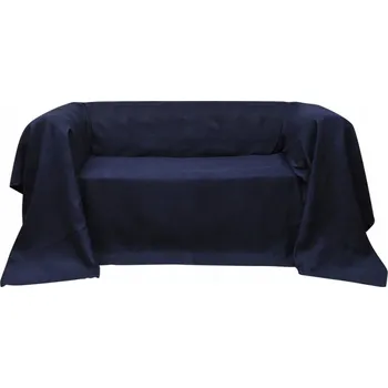 Přehoz na lůžko Přehoz na postel VidaXL polyester 270 cm x 350 cm modrý