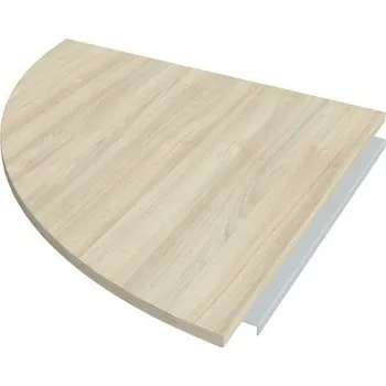 Psací stůl Stůl spojovací levý - CP 900 L - AKÁT , ŠEDÁ Ral 9006