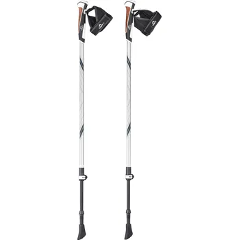 Nordic walkingová hůl CRIVIT Karbonové hole na Nordic Walking (černá/šedá)