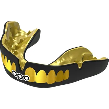 Sport Opro Senior chránič na zuby Instant Custom Fit Teeth, černo zlatá