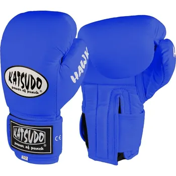 Boxerské rukavice Katsudo boxerské rukavice Hawk, modré 10 OZ