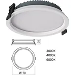 Vestavné 23W LED světlo EVR03CCT SWH Arelux