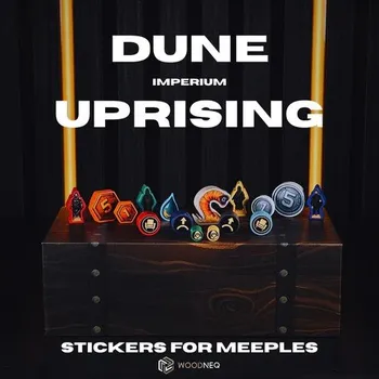 Příslušenství k deskovým hrám Woodneq Samolepky pro Duna: Impérium – Povstání
