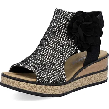 Dámské sandále Dámské sandály RIEKER 63791-01 černá S6 42