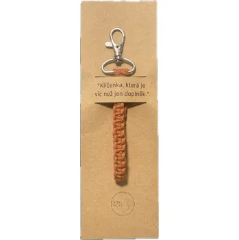 Klíčenka, která je víc než jen doplněk - rezavá