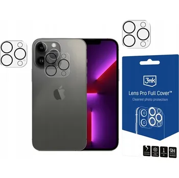 Pouzdro na mobilní telefon Ochrana objektivu fotoaparátu 9H pro iPhone 13 Pro / 13 Pro Max - 3mk Lens Pro Full Cover