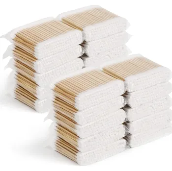 Vatová tyčinka Jednorázové vatové tyčinky 1200 ks bavlněné bílé