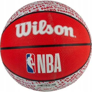 Basketbalový míč Basketbalový míč NBA City Paris Mini Ball WZ4033001XB Wilson velikost 3 vel. 3