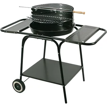 Zahradní gril Master Grill & amp; Party, 2 police, kolečka, ocel, MG906