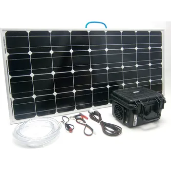 solární set 100W solární systém pro vzduchování 80l/ min, monokrystalický SO115