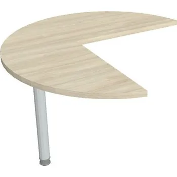 Psací stůl Stůl přídavný levý FP 21 L - AKÁT , ŠEDÁ Ral 9006