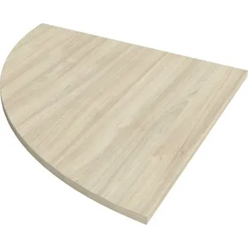 Psací stůl Stůl spojovací levý FP 900 L - AKÁT , ŠEDÁ Ral 9006