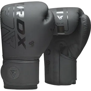 Boxerské rukavice RDX boxerské rukavice F6, černé matné 12 OZ