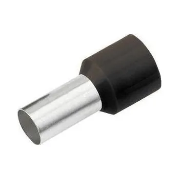Cimco 181005 Izolovaná dutinka Cu 1,5/18 mm, černá
