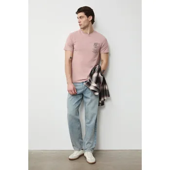 Pánské tričko Medicine basic tričko mužské RS26-TSM301 růžová 39X, vel. S