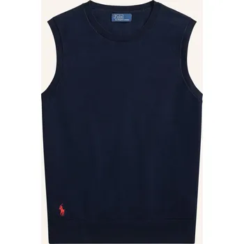 Dámský svetr Polo Ralph Lauren Dámská Pletená Vesta, tmavě modrá, 36