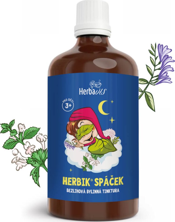 Herbavis Herbik® Spáček – Bezlihová tinktura (6 bylin), 100 ml SEN