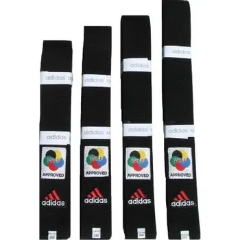 Bojový sport Adidas obi pásek Elite WKF, černý 260cm