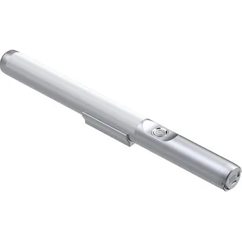 LED lišta Nabíjecí magnetické LED světlo do skříně s čidlem pohybu 2,5W 200lm 31cm, teplá