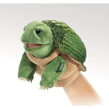 plyšák Folkmanis Želva maňásek na ruku plyšový