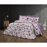 Bavlněné povlečení Fialové jaro Velikost: 70x90, 140x220 cm