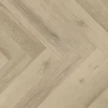 Lepená vinylová podlaha Lamett Douro Dryback Herringbone Black Pepper