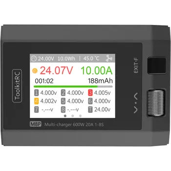 TOOLKITRC Nabíječ M8P 1-8S 600W/20A