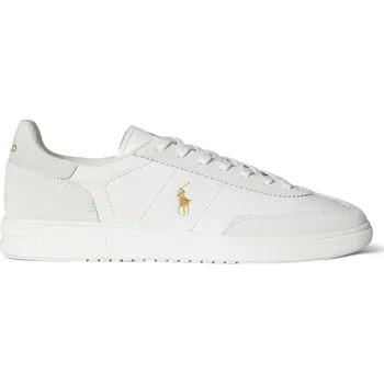 Pánská obuv Kožené tenisky Polo Ralph Lauren LEATHER/SUEDE-BEDFORD, 45, béžová, 01X