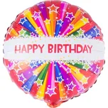 Foliový balónek Happy Birthday Narozeniny 46cm