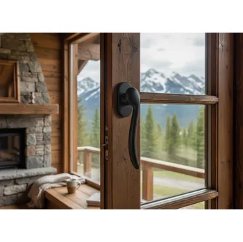 Okenní klika Okenní klika černá EUROokno BETA 488DK