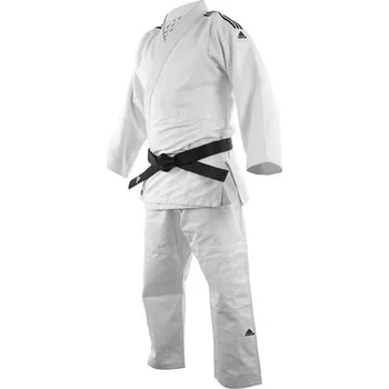 Adidas JU kimono Quest 690g, bílé 160cm