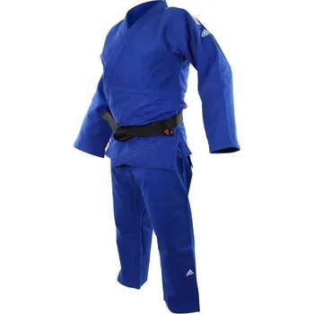 Kimono Adidas JU kimono Champion II IJF Slim fit 690g, modré 175cm